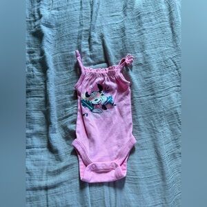 DISNEY mini mouse baby onesie